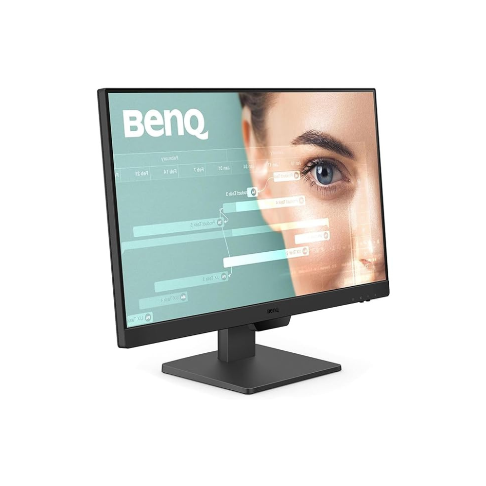 BenQ GW2486TC (White) – 23.8" FHD IPS Borderless, 100Hz, 99% sRGB, USB-C/DP/HDMI, Speakers, Daisy Chain, Height Adjustable, 3 Year Onsite Warranty