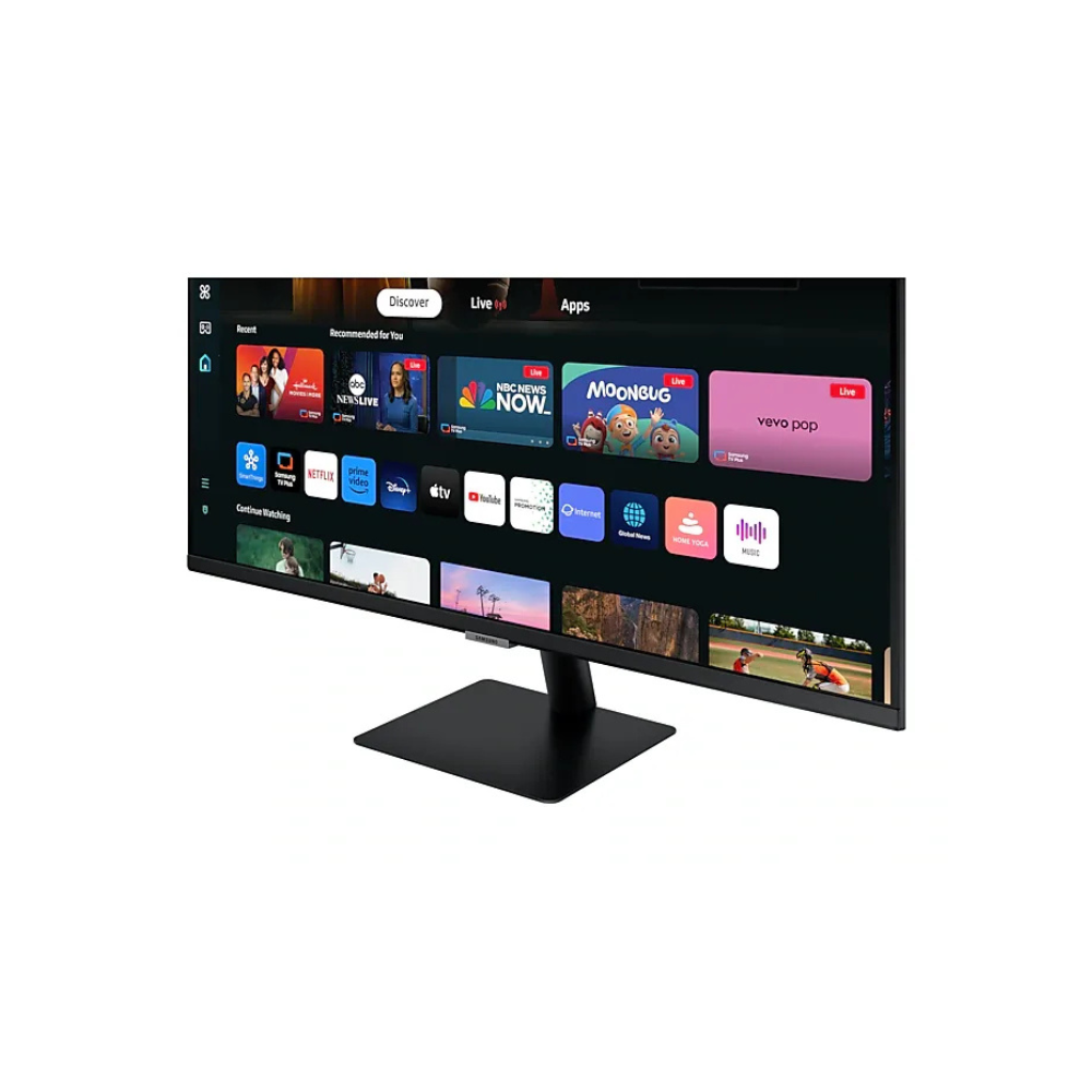 Samsung LS32DM501EWXXL – 32" FHD VA Smart Monitor, White, HDMI/USB, HDR10, WiFi & BT, Dex & AirPlay, Speakers, 3 Year Warranty