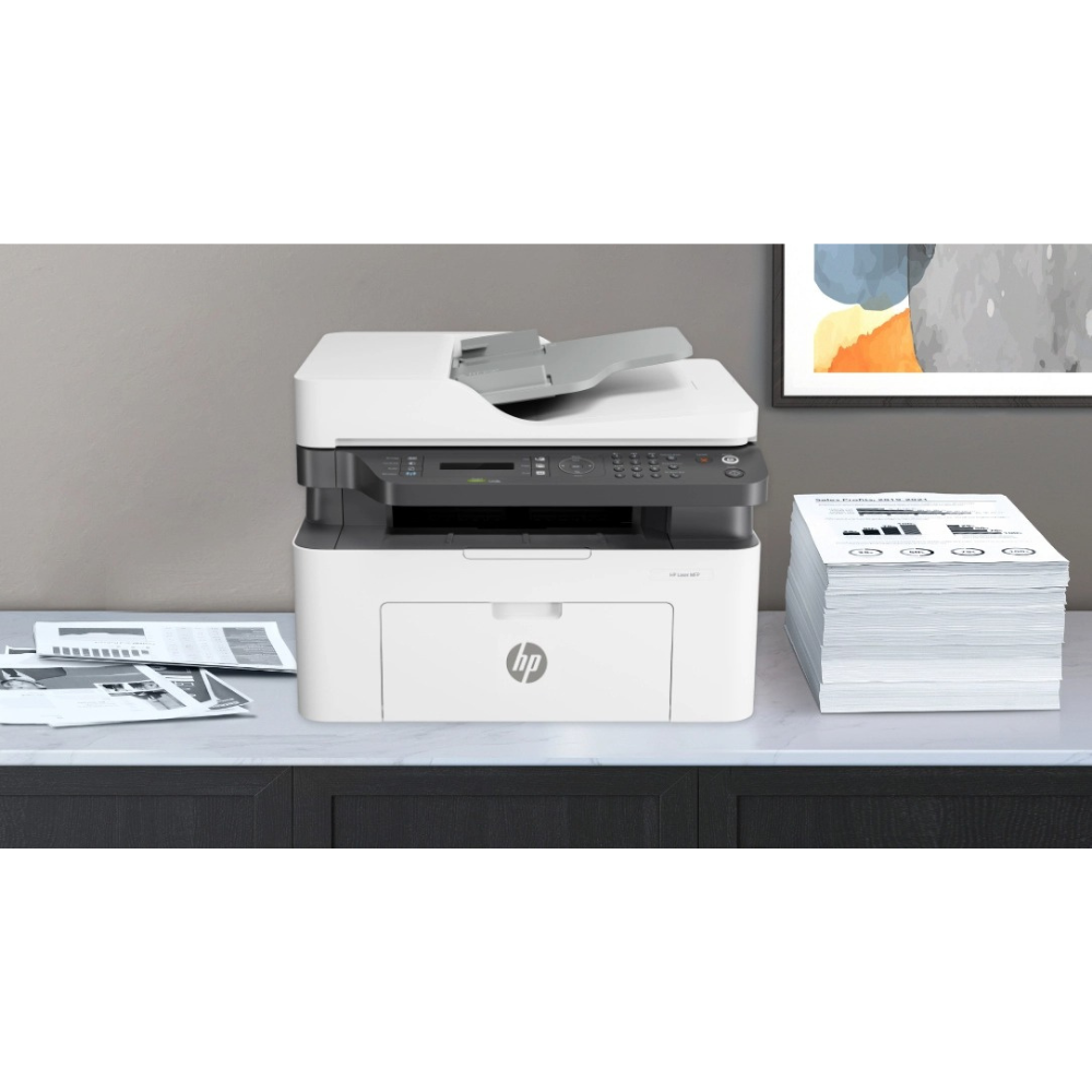 HP Laser MFP 1188fnw (715A5A) – All-in-One Monochrome Laser Printer with Fax, Network & Wi-Fi, ADF, Print/Scan/Copy, 1 Year Warranty