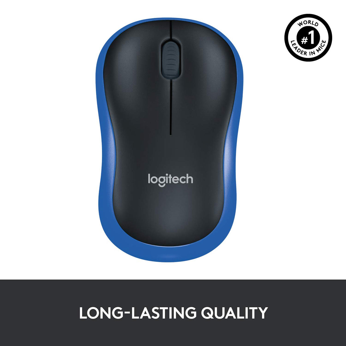 Logitech M185 1000DPI 2.4Ghz Wireless Optical Mouse with 12 Month Battery Life