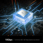 Black-i USB 3.1 Male to Type-C Female Converter
