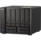 QNAP TS-h973AX-32G 9 Bay QuTS Hero NAS with 10GbE/2.5GbE Connectivity - Black