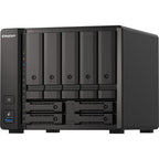 QNAP TS-h973AX-32G 9 Bay QuTS Hero NAS with 10GbE/2.5GbE Connectivity - Black