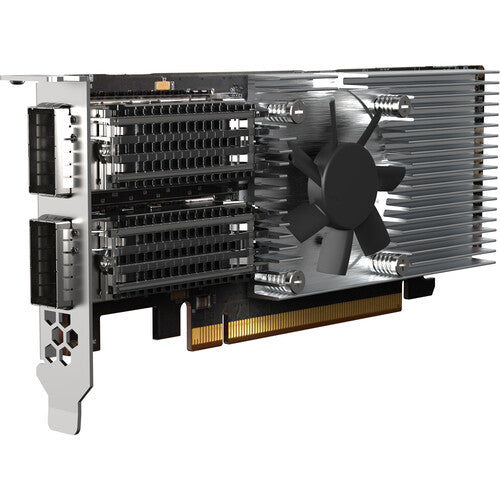 QNAP QXG-100G2SF-E810 Dual Port 100GbE PCIe 4.0 x16 Network Expansion Card