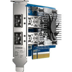 QNAP QXG-25G2SF-CX6 Dual Port 25GbE PCIe 4.0 x8 Network Expansion Card