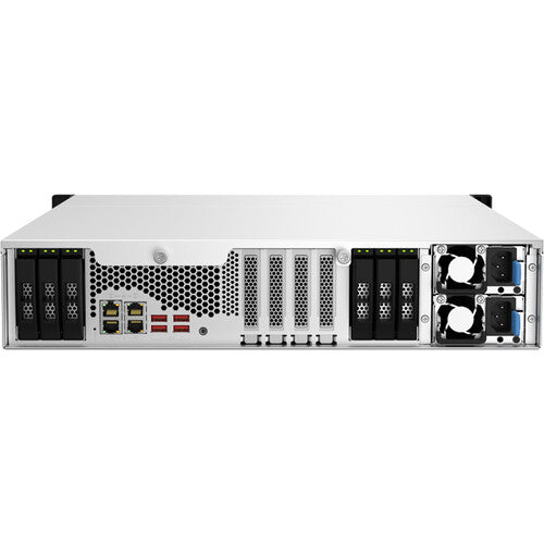 QNAP TS-h1887XU-RP-E2334-16G 18 Bay Dual 10GbE 2U Rackmount Hybrid NAS