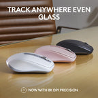 Logitech Master Series MX Anywhere 3S 8000 DPI Compact Wireless Mouse - Graphite