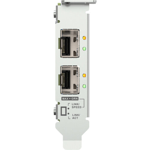 QNAP QXG-10G2SF-X710 Dual Port 10GbE PCIe 3.0 Network Expansion Card