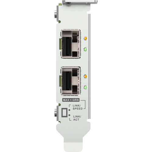 QNAP QXG-25G2SF-E810 Dual Port 25GbE PCIe 4.0 Network Expansion Card