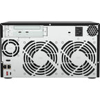 QNAP TVS-h874T-i7-32G 8 Bay 2.5GbE Thunderbolt 4 Desktop Network Attached Storage - Black