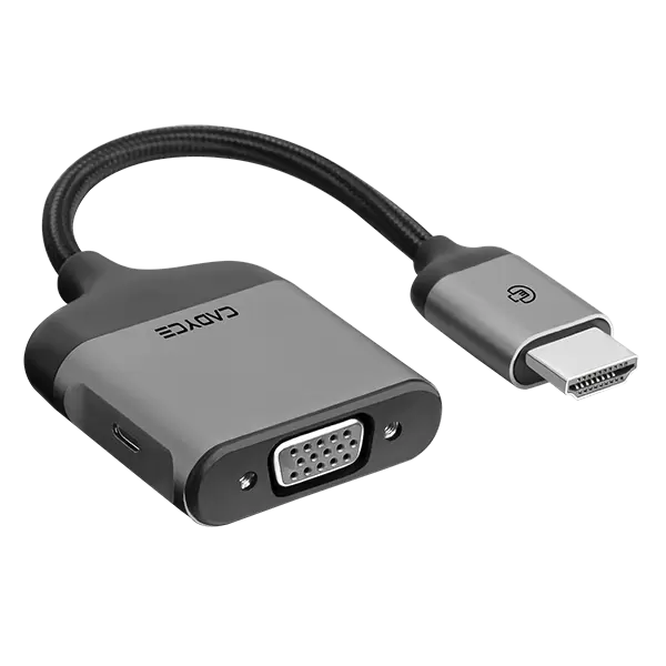 CADYCE HDMI TO VGA CONVERTER WITH AUDIO SUPPORT CA-HDVGA