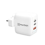 67W Triple Port Laptop Charger & Power Adapter (2 Type-C + USB-A) – Fast Charging for Laptops & Devices