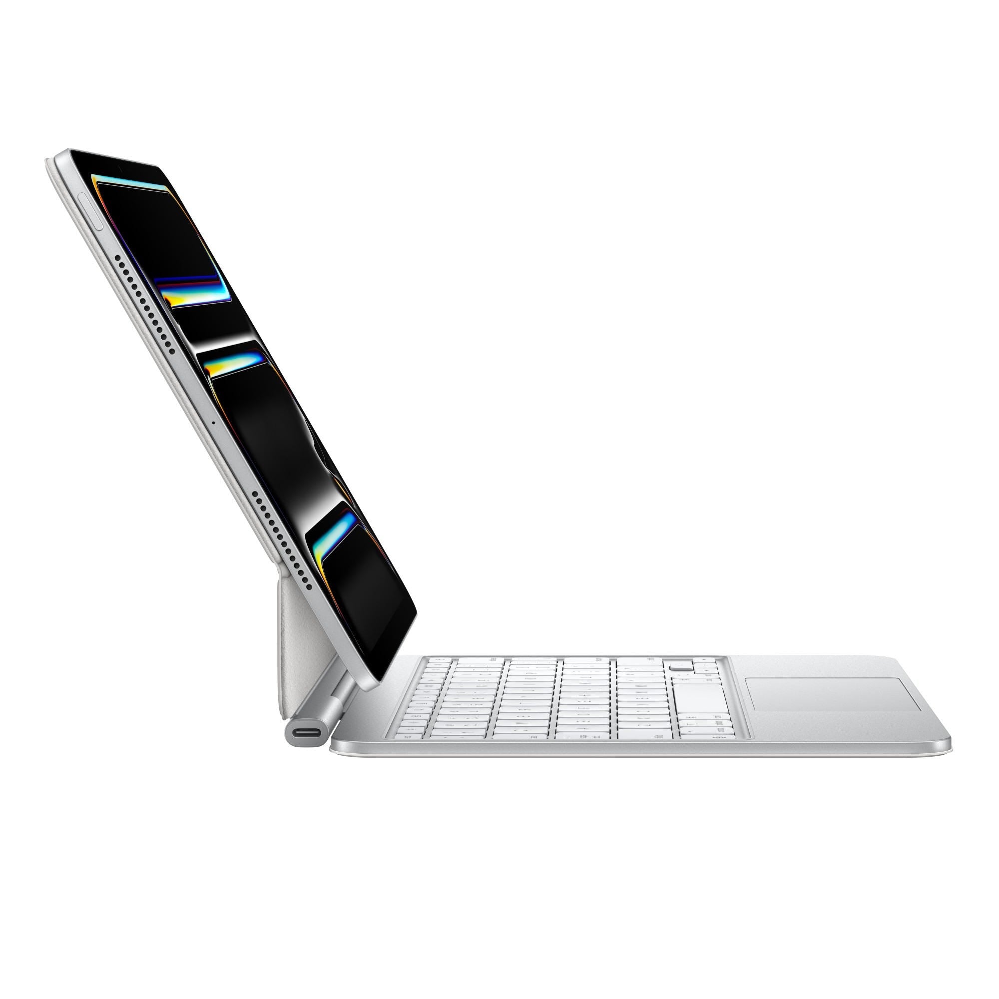 Apple Magic Keyboard for iPad Pro 11" (M4) - US English - White (MWR03HN/A)