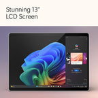 Microsoft Surface Pro 11 – Snapdragon X Plus (10-Core), 16GB RAM, 512GB SSD, 13-inch PixelSense Flow Touch Display, Windows 11 Home, Black - ZHY-00032