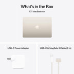 Apple MacBook Air M5 Chip (16GB RAM/ 1TB SSD/ 13 Inch Liquid Retina Display/ 10‑core CPU and 10‑core GPU/ Starlight) - MDHC4HN/A