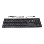 Dell KB216 Full-Size Wired Spill Resistance Keyboard with 3 Indicator Lights