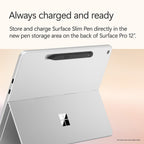 Microsoft Surface Pro 2-in-1 Touchscreen Laptop – Snapdragon X Plus, 16GB RAM, 256GB SSD, 12" PixelSense LCD Display, Windows 11 Home - EP2-27654
