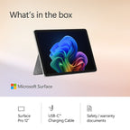 Microsoft Surface Pro 2-in-1 Touchscreen Laptop – Snapdragon X Plus, 16GB RAM, 256GB SSD, 12" PixelSense LCD Display, Windows 11 Home - EP2-27654