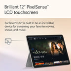 Microsoft Surface Pro 2-in-1 Touchscreen Laptop – Snapdragon X Plus, 16GB RAM, 512GB SSD, 12" PixelSense LCD Display, Copilot+ PC, Windows 11 Home - EP2-27670