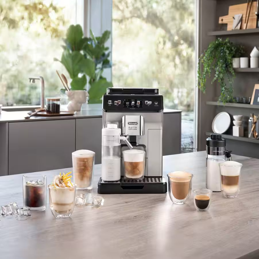 DeLonghi Eletta Explore Automatic coffee maker - Silver - ECAM450.65.S