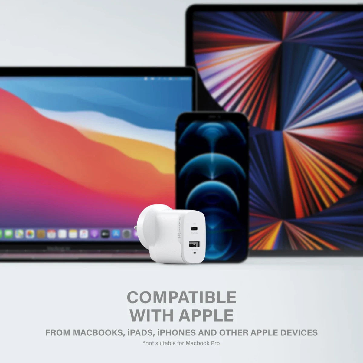 2 Port 32W Rapid Power USB-C GaN Wall Charger -  suntronix-store.myshopify.com