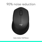 Logitech M331 Silent Plus 2.4GHz Wireless Mouse with USB Nano Reciever