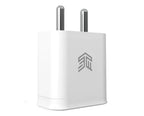 STM Fast Charge 33W Dual USB-C & USB-A Power Adapter - White (stm-931-397Z-01)