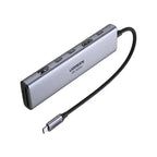 UGREEN USB-C 7-in-1 Multifunctional Adapter HDMI 2 USB-C 3.2 USB-A 3.2 SD/TF Card Reader 100W PD Hub Dock (45521)