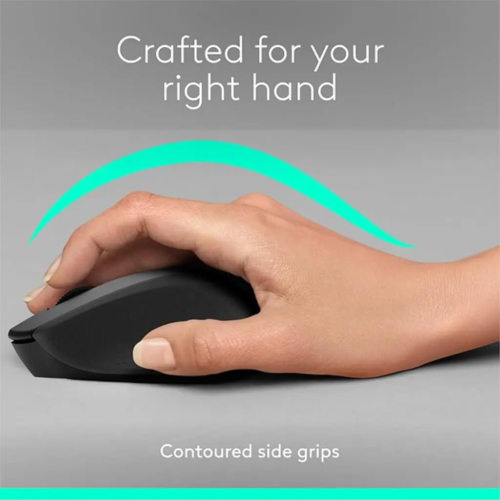 Logitech M331 Silent Plus 2.4GHz Wireless Mouse with USB Nano Reciever