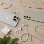 4-in-1 100W Silicone Flexible Universal Charging Cable 1.5m | USB-C, USB-A and Lightning