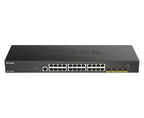 DLINK DGS-1250-28X 28 PORT SMART MANAGED GIGABIT LAYER 2 SWITCH WITH 4 PORTS 10G SFP+ PORTS