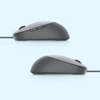 Dell MS3220 USB 2.0 3200DPI Ambidextrous Wired Laser Mouse - Titan Grey