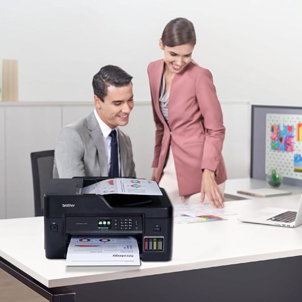 Brother MFC-T4500DW A3 Refill Ink Tank Multi Function Printer with ADF WiFi