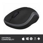 Logitech M186 2.4GHz Wireless Mouse with USB Nano Receiver