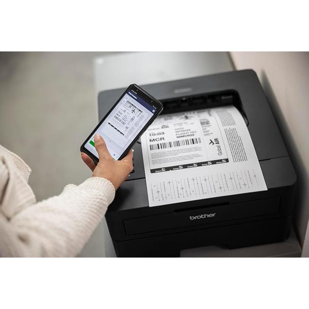 Brother HL-L2460DW Monochrome Laser Printer with Wireless & Duplex Printing 34 PPM