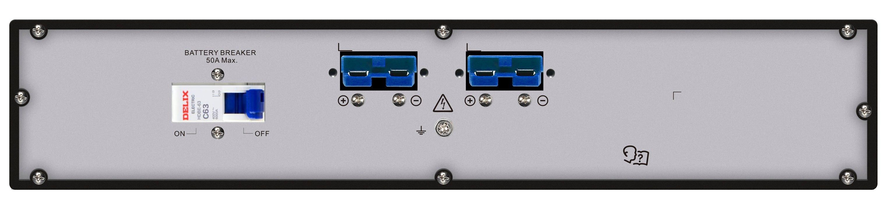 APC Easy UPS On-Line SRV3KRIL-IN 3000VA/2400W Rackmount 4U UPS | Extended Runtime | LCD Display | Hardwire Output | Intelligent Card Slot | 2-Year Warranty