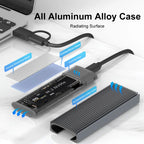 MAIWO K1691 USB-C 3.1 Gen2 Tool Free M.2 NVMe SATA SSD Enclosure
