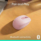 Logitech M196 Bluetooth Wireless Optical Mouse - Rose