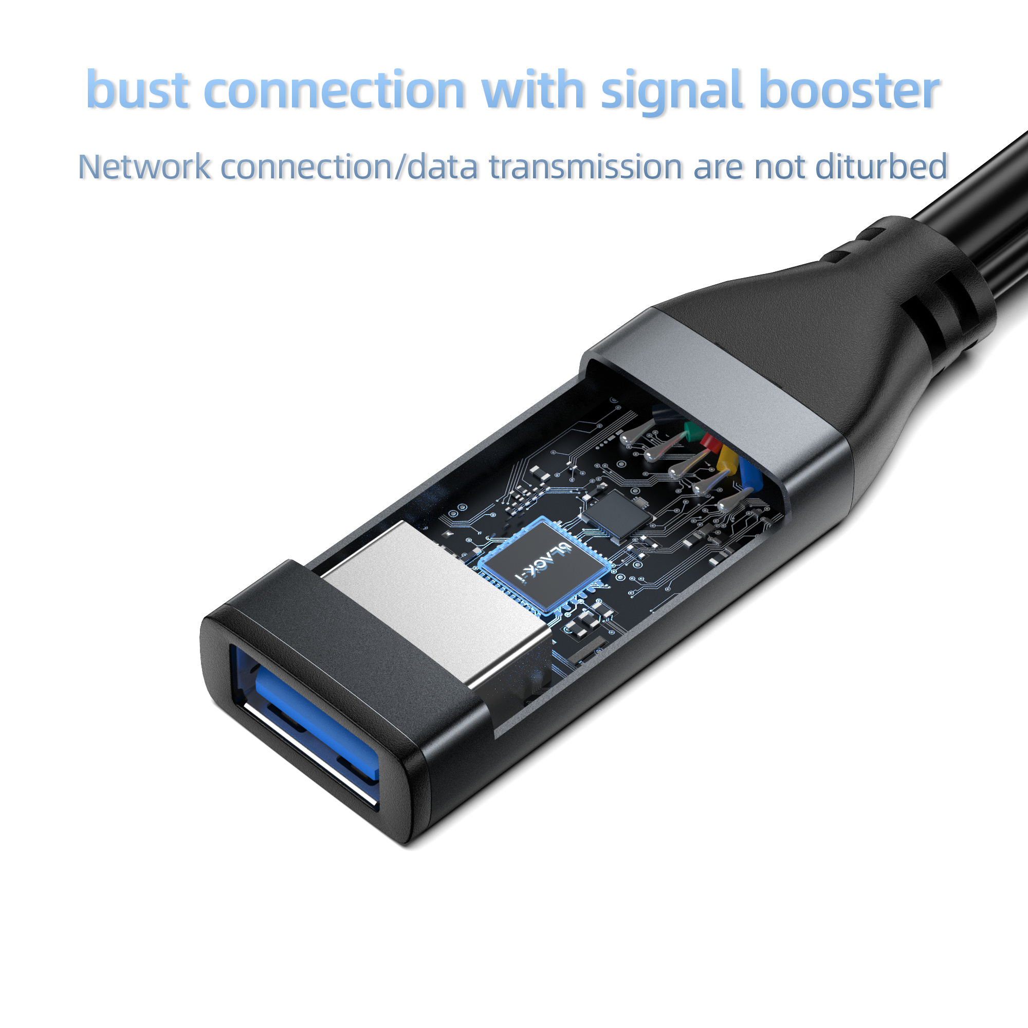 Black-i USB 3.0 Extension Cable
