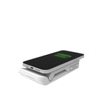 STM ChargeTree Swing 3-in-1 Wireless Charger Station – Qi-Certified Charger for iPhone, Android, AirPods & Apple Watch with Nightstand Mode Swing Arm – USB-C Cable Included, Black