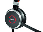 JABRA EVOLVE 65 SE MS UC DUO Bluetooth Wireless Passive Noise Cancellation Stereo Headset with Mic - Black
