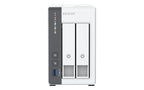 QNAP TS-216G Quad Core 2 Bay 2.5GbE Desktop Network Attached Storage - White