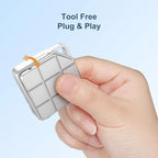 MAIWO K1725P2 Tool-Free USB 3.2 Gen2 10Gbps M.2 2230 NVMe SATA SSD Enclosure