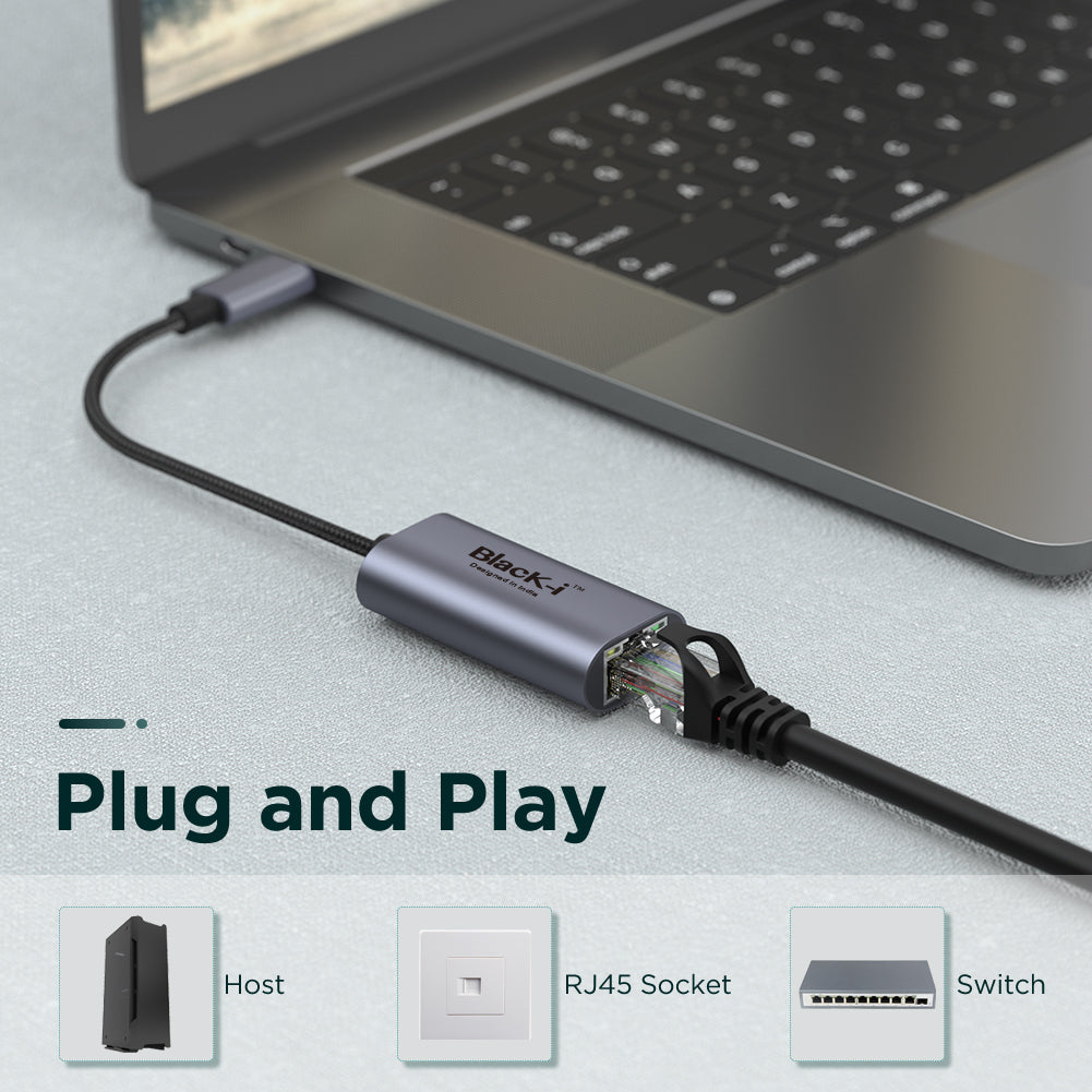 Black-i USB 3.0 to Gigabit Lan Converter