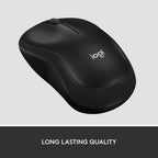Logitech M220 1000DPI 2.4GHz Silent Wireless Mouse - Charcoal