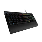 Logitech G213 Prodigy RGB Gaming Wired Keyboard with Spill-Resistant and Dedicated Media Controls