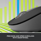 Logitech Signature M650 Optical Wireless Mouse - Graphite