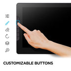 ViewSonic ID1330 13.3" 1080p FHD USB Type-C Laminated Screen ViewBoard Pen Display Graphics Tablet