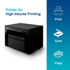Canon MF3010 Digital Multifunction Laser Printer, Black, Standard