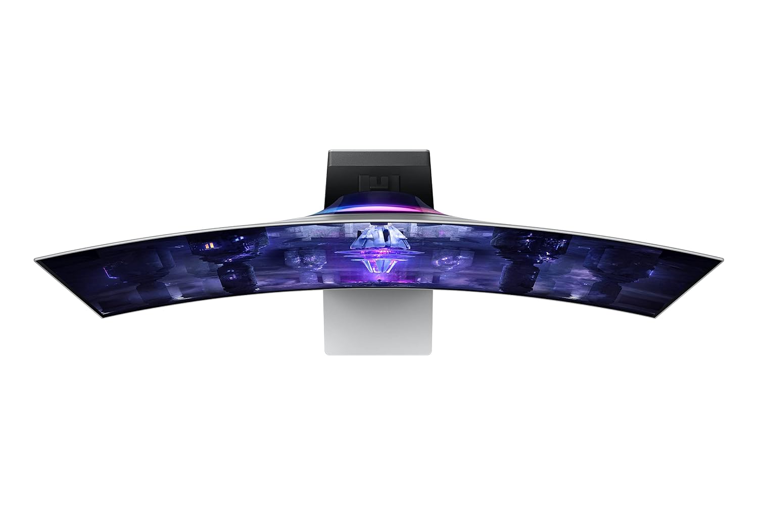Samsung Odyssey BG850SW 34" 175Hz 1440p WQHD OLED Panel USB-C Curved Ultrawide Gaming Monitor with Speakers- Silver